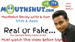 Mouthshut Write Review And Earn Real Or Fake [upl. by Surat]