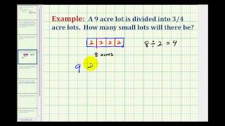 Example 1 Application Involving Fraction Division [upl. by Berny]