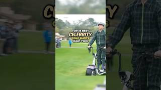 Top 15 Best Celebrity Golf Shots  Part 2 [upl. by Akemyt440]