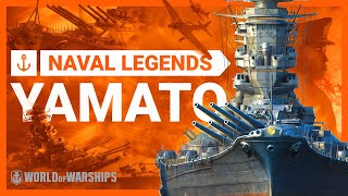 ⚓ Naval Legends Marathon Yamato The largest battleship ever built  🔊 Now in 6 languages [upl. by Asirrom]