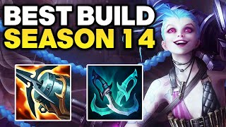 Jinx Unranked to Diamond 4  Jinx ADC Gameplay Guide Season 14  Best Jinx Build amp Runes [upl. by Heindrick476]