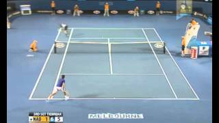 Federer v Nadal  2009 Australian Open Mens Final Highlights [upl. by Ttocserp]