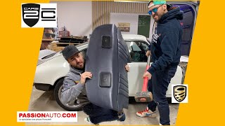 BACKDATING Porsche 911  inside removal part 2 👍 [upl. by Nibor583]