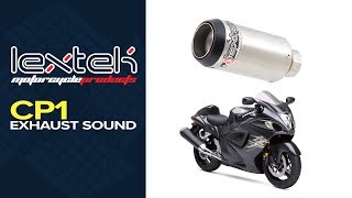 Lextek CP1 Exhaust Sound Suzuki GSX1300R Hayabusa 19992007 [upl. by Damali]