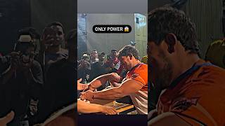 Isse khete h POWER 😱🔥 OMG 😳 armwrestler india fitness [upl. by Amarillis]