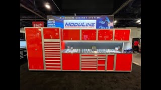 Moduline Aluminum Cabinets at SEMA 2022 [upl. by Sidwohl]