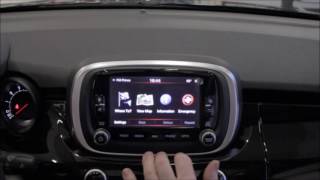 2017 FIAT 500X UConnect Instructional video [upl. by Rehctaht]