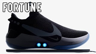 Nike Introduces ‘Nike Adapt BB’ I Fortune [upl. by Edahc]