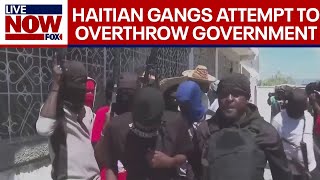 Haiti Crisis Gang violence rises in Haiti amid jailbreak  LiveNOW from FOX [upl. by Amiarom48]