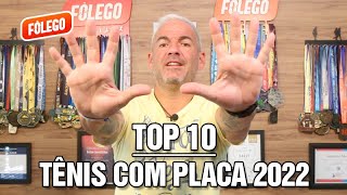 TOP 10 TÊNIS COM PLACA 2022 [upl. by Itteb9]