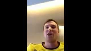 Kevin Großkreutz singt Europapokal [upl. by Jecon]