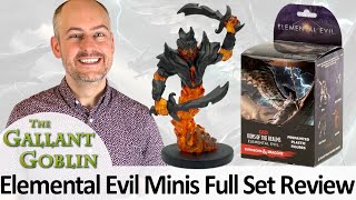 Elemental Evil Minis Full Review  WizKids DampD Icons of the Realms [upl. by Arimahs]