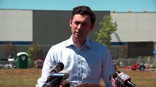 WATCH LIVE Sen Ossoff addresses Palmetto postal center mailing delays [upl. by Nygem]