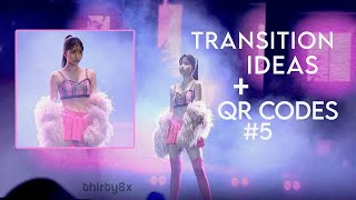 TRANSITION IDEAS 5  VIDEO STAR QR CODES [upl. by Adleme]