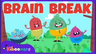 Brain Break Dance  THE KIBOOMERS Preschool Movement Songs for Circle Time [upl. by Ahseet]