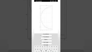 Draw an Arc with Entries of XY CoordinatesRadiusStart and End Angle Python matplotlib graphic [upl. by Ztnahc]