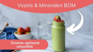 Spinazie Smoothie Maken die wél Lekker Is recept  tips [upl. by Annice]