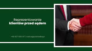 Obsługa prawna przedsiębiorstw Bydgoszcz Piotr Belka Kancelaria Radcy Prawnego [upl. by Tavie]