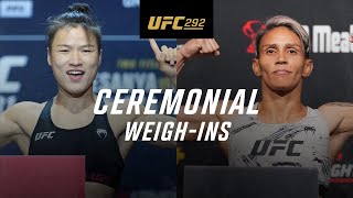 UFC 292 Ceremonial WeighIn [upl. by Sanoj59]