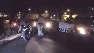 Bike VS Cops Biker Hit By Cop Running From POLICE Motorcycle CHASE Grom 125 Guilty By Association [upl. by Hafital]