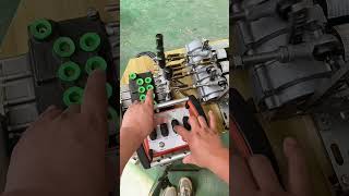 Joystick Truck Cranes hydraulic valve wireless clutch telescopic linear motor remote control [upl. by Lion648]