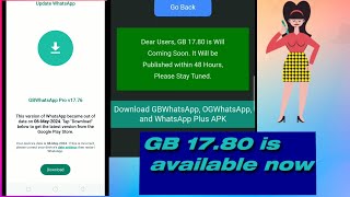 gbwhatsappgbwhatsappupdate2024 gbwhatsapplatestversion gbwhatsapploginproblem gbwhatsapp1780 [upl. by Nrehtac]