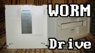 LGR Oddware  Magnetooptical WORM Disc Drive [upl. by Eneluqcaj]