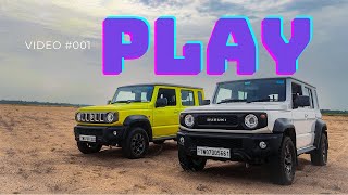 Jimny play Date at the Palar River [upl. by Naerb]