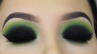 Poison Green Smokey Eyes Tutorial [upl. by Dleifyar]