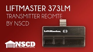 Liftmaster 373LM Security 3 Button Garage Door Opener Remote Control  315MHz [upl. by Bowyer411]