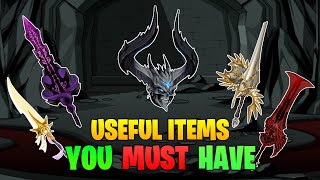 AQW EVERY PLAYER MUST HAVE THESE ITEMS POWERFUL BOOST ITEMS [upl. by Onabru953]