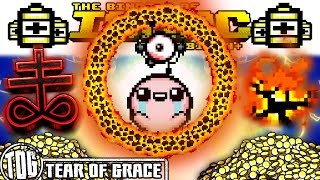 BURNING RING OF FIRE InstaKill Hush amp Delirium  The Binding of Isaac AFTERBIRTH PLUS [upl. by Kciredes767]