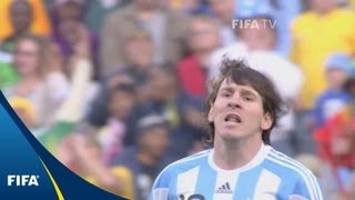 Argentina v Nigeria  2010 FIFA World Cup  Match Highlights [upl. by Macdermot]