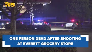 BREAKING 1 killed in Everett shooting [upl. by Nnaeirelav]