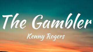 The Gambler  Kenny Rogers Lyrics Video [upl. by Mahon250]