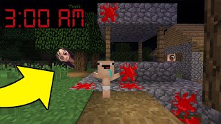 BEBE NOOB JUEGA MINECRAFT A LAS 3 AM esto es lo que pasa [upl. by Hines540]