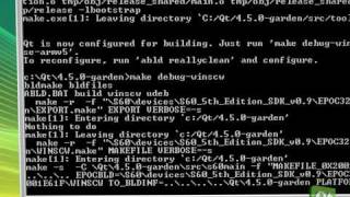 Getting started  Qt for S60 prerelease quotGardenquot [upl. by Ennayd]