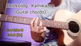 Chicksilog  Kamikazee Guitar chords [upl. by Idnahc]