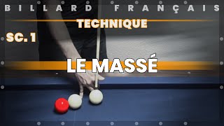 Billard Français  Un bleu au tapis  Le Massé [upl. by Jodi]