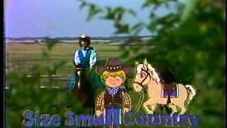 Size Small Country intro 1983 [upl. by Ecirtahs]