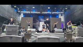 Blutengel  Der Sturm Soundcheck beim Open Air 2024 in Klaffenbach [upl. by Ellehcear757]