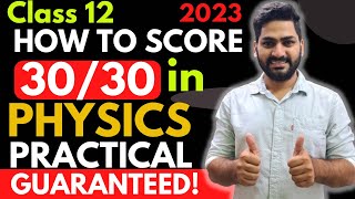 Class 12 CBSE 2023  Physics Practical  How to Score full marks in Physics Practical [upl. by Leanahtan]