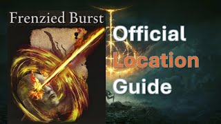 How to get Frenzied Burst  Elden Ring [upl. by Rodman651]