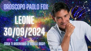 Leone ♌️ LOroscopo di Paolo Fox  30 Settembre 2024  Giornata mondiale del cuore [upl. by Rabassa18]