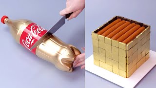 Best 24K Chocolate GOLD Cakes Compilation  Coolest Chocolate Cake Decorating Ideas  So Tasty [upl. by Dickson]