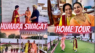 Bhua Ji Ne Dil Jeet Liya ❤️ Aisa Hua Humara Swagat  Home Tour  Part 1 DRISHTII GAREWAL VLOGS [upl. by Publius]