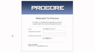 Procore Login Video [upl. by Giesser]