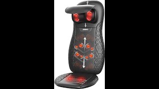 Renpho Shiatsu Neck and Back Massager Review by Slick [upl. by Eudora]