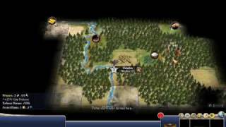 Civilization IV Strategy Walkthrough 100 Turns Segment 1  Video 1 [upl. by Reiniar]