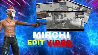 free fire video editing tutorial 🌶🥶mirchi song editing🥵viralvideos edit mirchi songs frrefire [upl. by Rosecan]